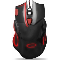 Миша Esperanza MX401 Hawk Black/Red USB (EGM401KR)