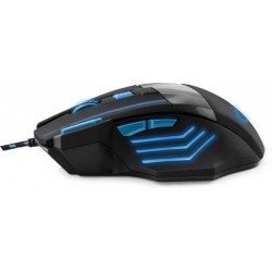 Миша Esperanza MX201 Black/Blue (EGM201B)