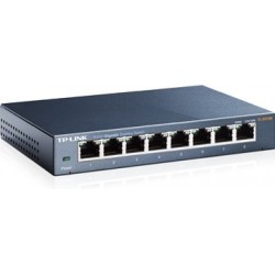 Комутатор TP-Link 8x100/1000 Mb/s (TL-SG108) Комутатор TP-Link 8x100/1000 Mb/s (TL-SG108)