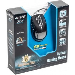 Миша A4Tech X-710MK Game Oscar Black USB