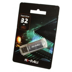 USB флеш-накопичувач 32GB Hi-Rali Rocket series Silver (HI-32GBVCSL)