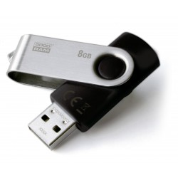 USB флеш-накопичувач 8GB GoodRAM Twister Black (UTS2-0080K0R11)