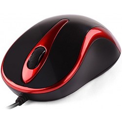 Миша A4Tech N-350-2 Black-Red V-TRACK USB