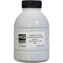 Тонер HG (HP CLJ CP1025, M175/275, Canon LBP-7010K/7018K) 100г Black (TSM-HGC011K-100) Тонер HG (HP CLJ CP1025, M175/275, Canon LBP-7010K/7018K) 100г Black (TSM-HGC011K-100)