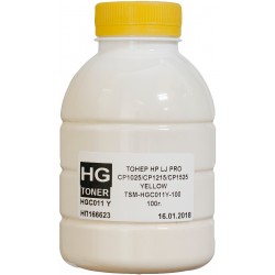Тонер HG (HP CLJ CP1025, M175/275, Canon LBP-7010Y/7018Y) 100г Yellow (TSM-HGC011Y-100) Тонер HG (HP CLJ CP1025, M175/275, Canon LBP-7010Y/7018Y) 100г Yellow (TSM-HGC011Y-100)