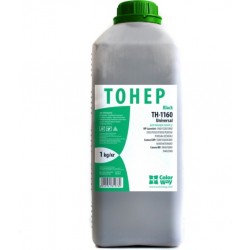 Тонер HP LJ 1160/1320/2015/3390/3392, Canon LBP-3300/3360, 1 кг, ColorWay (TH-1160-1B) Тонер HP LJ 1160/1320/2015/3390/3392, Canon LBP-3300/3360, 1 кг, ColorWay (TH-1160-1B)