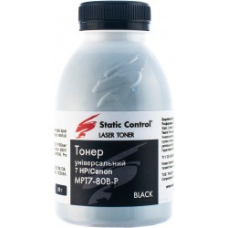 Тонер HP LJ P1005/1505/M1120/M1522, Canon LBP-3010/3100/3250, 80 г, Static Control (MPT7-80B-P)