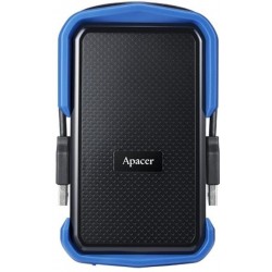 Зовнішній накопичувач 2.5" Apacer AC631 Black/Blue (AP1TBAC631U-1)
