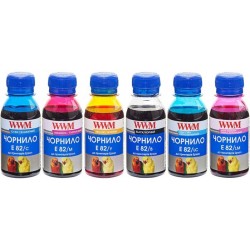 Комплект чjрнил WWM (Epson) 6 x 100 мл Black / Cyan / Magenta / Yellow / Light Cyan / Light Magenta (E82SET-2) Комплект чjрнил WWM (Epson) 6 x 100 мл Black / Cyan / Magenta / Yellow / Light Cyan / Light Magenta (E82SET-2)