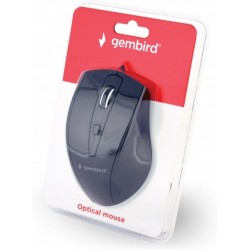 Миша Gembird MUS-4B-02 Black USB