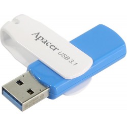 USB флеш-накопичувач 32GB Apacer AH357 Blue (AP32GAH357U-1) USB флеш-накопичувач 32GB Apacer AH357 Blue (AP32GAH357U-1)