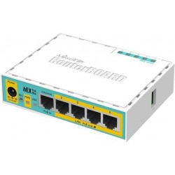 Роутер Mikrotik hEX PoE Lite (RB750UPR2) Роутер Mikrotik hEX PoE Lite (RB750UPR2)