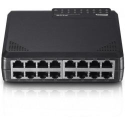 Комутатор netis 16x10/100 Mb/s 2хSFP (ST3116P) Комутатор netis 16x10/100 Mb/s 2хSFP (ST3116P)