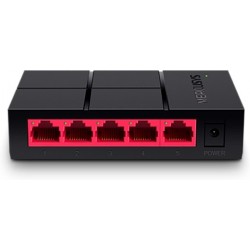 Комутатор Mercusys MS105G 5 x Fast Ethernet (10/100/1000 Мбіт/с) Комутатор Mercusys MS105G 5 x Fast Ethernet (10/100/1000 Мбіт/с)
