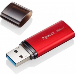 USB флеш-накопичувач 32GB Apacer USB 3.1 AH25B Red RP (AP32GAH25BR-1) USB флеш-накопичувач 32GB Apacer USB 3.1 AH25B Red RP (AP32GAH25BR-1)