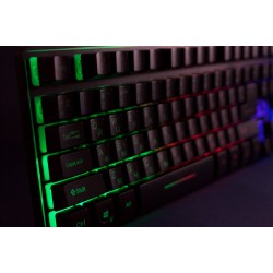 Клавіатура REAL-EL Comfort 7090 Backlit USB Black