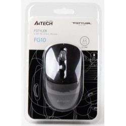 Миша A4Tech Fstyler FG10 Black+Grey USB Wireless