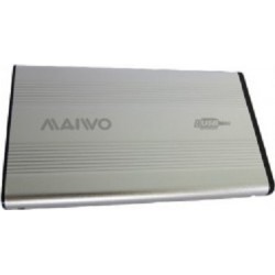 Зовнішня кішеня 2,5" MAIWO K2501A-U2S Silver SATA (K2501A-U2S SILVER)