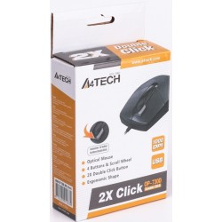 Миша A4Tech OP-730D USB Black