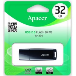 USB флеш-накопичувач 32GB Apacer AH336 Black (AP32GAH336B-1) USB флеш-накопичувач 32GB Apacer AH336 Black (AP32GAH336B-1)