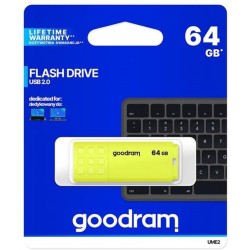 USB флеш-накопичувач 64GB GoodRAM UME2 Yellow (UME2-0640Y0R11) USB флеш-накопичувач 64GB GoodRAM UME2 Yellow (UME2-0640Y0R11)