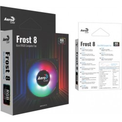 Кулер до корпусу Aerocool Frost 8 FRGB Molex, 80х80х25 мм, 3-Pin