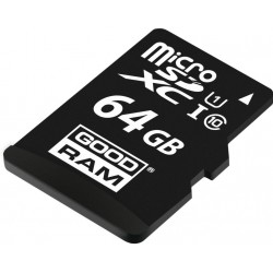 Карта пам'яті microSDXC 64ГБ GoodRAM, Class10 UHS-I (M1AA-0640R12) Карта пам'яті microSDXC 64ГБ GoodRAM, Class10 UHS-I (M1AA-0640R12)