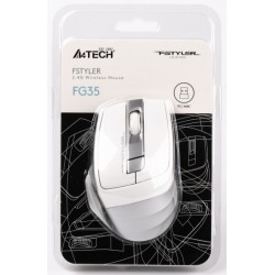 Миша A4Tech Fstyler FG35 Silver Wireless USB