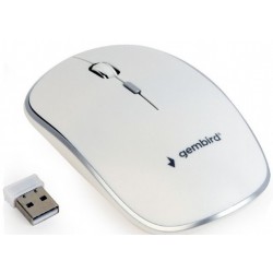 Миша Gembird MUSW-4B-01 White бездротова (MUSW-4B-01-W)