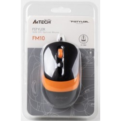 Миша A4Tech Fstyler FM10 BLACK/ORANGE USB