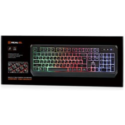 Клавіатура REAL-EL Comfort 7001 Black USB
