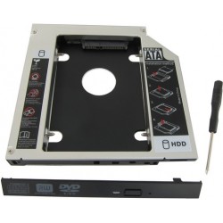 Кішеня-адаптер MAIWO NSTOR-9 для підключення 2.5" HDD/SSD SATA3, товщина 9.5 мм Кішеня-адаптер MAIWO NSTOR-9 для підключення 2.5" HDD/SSD SATA3, товщина 9.5 мм