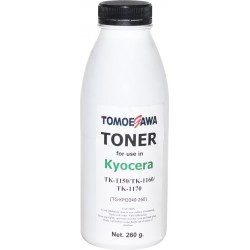 Тонер Kyocera TK-1150/1160/1170, Black, P2040/P2235, M2040/M2135/M2540, банка, 260 г, Tomoegawa (TG-KM2040-260) Тонер Kyocera TK-1150/1160/1170, Black, P2040/P2235, M2040/M2135/M2540, банка, 260 г, Tomoegawa (TG-KM2040-260)