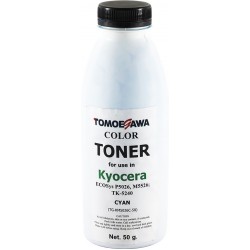 Тонер Kyocera TK-5240, Cyan, P5026, M5526, 50 г, Tomoegawa (TG-KM5026C-50) Тонер Kyocera TK-5240, Cyan, P5026, M5526, 50 г, Tomoegawa (TG-KM5026C-50)