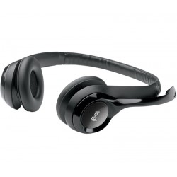 Навушники Logitech H390 Black VoIP USB (981-000406)