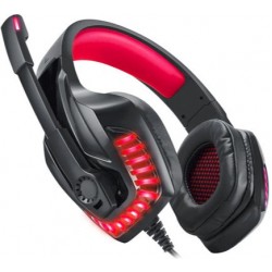 Навушники REAL-EL GDX-7650 Black/Red