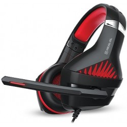 Навушники REAL-EL GDX-7600 Backlit Black/Red