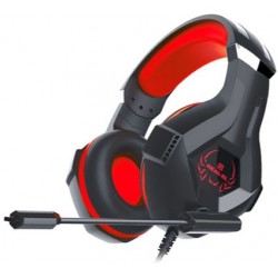 Навушники REAL-EL GDX-7575 Black-Red с микрофоном