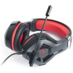 Навушники REAL-EL GDX-7575 Black-Red с микрофоном