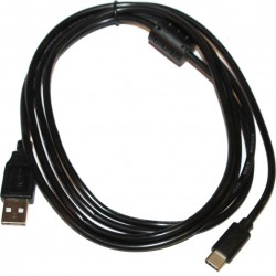 Кабель USB 2.0 - 1.8м AM/Type-C Atcom чорний