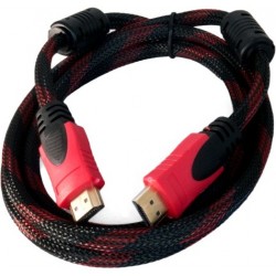 Кабель HDMI to HDMI, 1.5m, Extradigital, v2.0, 30 AWG, Gold, Nylon, Hi-Speed (KBH1745)