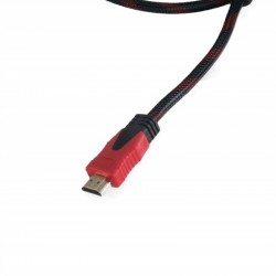 Кабель HDMI to HDMI, 1.5m, Extradigital, v2.0, 30 AWG, Gold, Nylon, Hi-Speed (KBH1745)