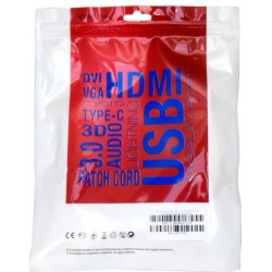 Кабель HDMI to HDMI, 1.5m, Extradigital, v2.0, 30 AWG, Gold, Nylon, Hi-Speed (KBH1745)