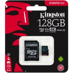 Карта пам'яті microSDHC 128ГБ Kingston Canvas Select Plus R100 Mb/s, Class10 UHS-I A1 (SDCS2/128GB) Карта пам'яті microSDHC 128ГБ Kingston Canvas Select Plus R100 Mb/s, Class10 UHS-I A1 (SDCS2/128GB)