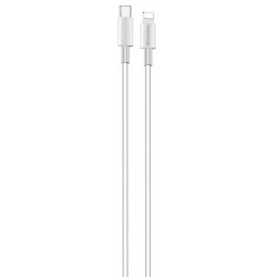 Кабель Type C - Lightning, ColorWay, White, 1м, 3.0A (CW-CBPDCL032-WH) Кабель Type C - Lightning, ColorWay, White, 1м, 3.0A (CW-CBPDCL032-WH)