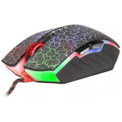 Миша A4Tech A70A Crackle Bloody Black USB