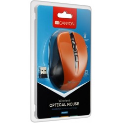 Мышь Canyon CNE-CMSW1O Orange беспроводная Мышь Canyon CNE-CMSW1O Orange беспроводная