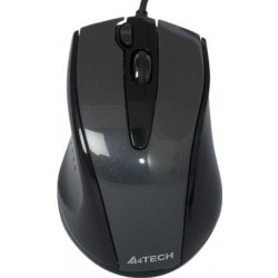Миша A4Tech N-500F-1 Glossy Grey V-Track USB