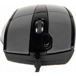 Миша A4Tech N-500F-1 Glossy Grey V-Track USB