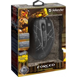 Миша Defender Forced GM-020L Black USB